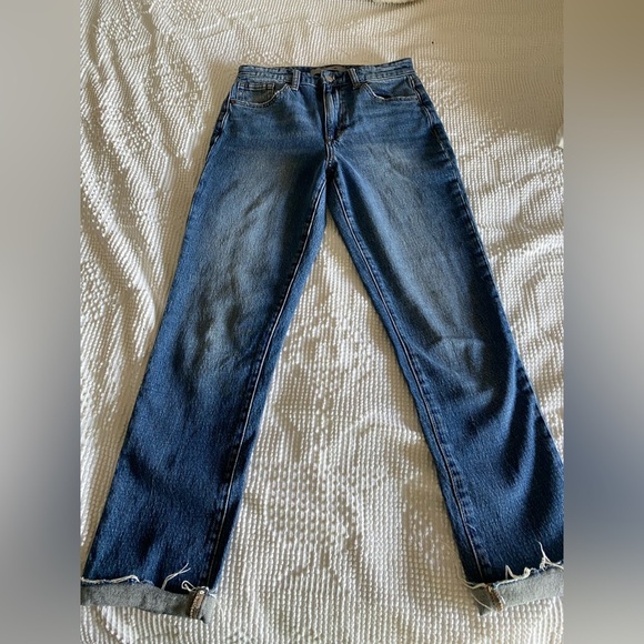 Joe's Jeans Blue Straight Leg Denim - Picture 6 of 9